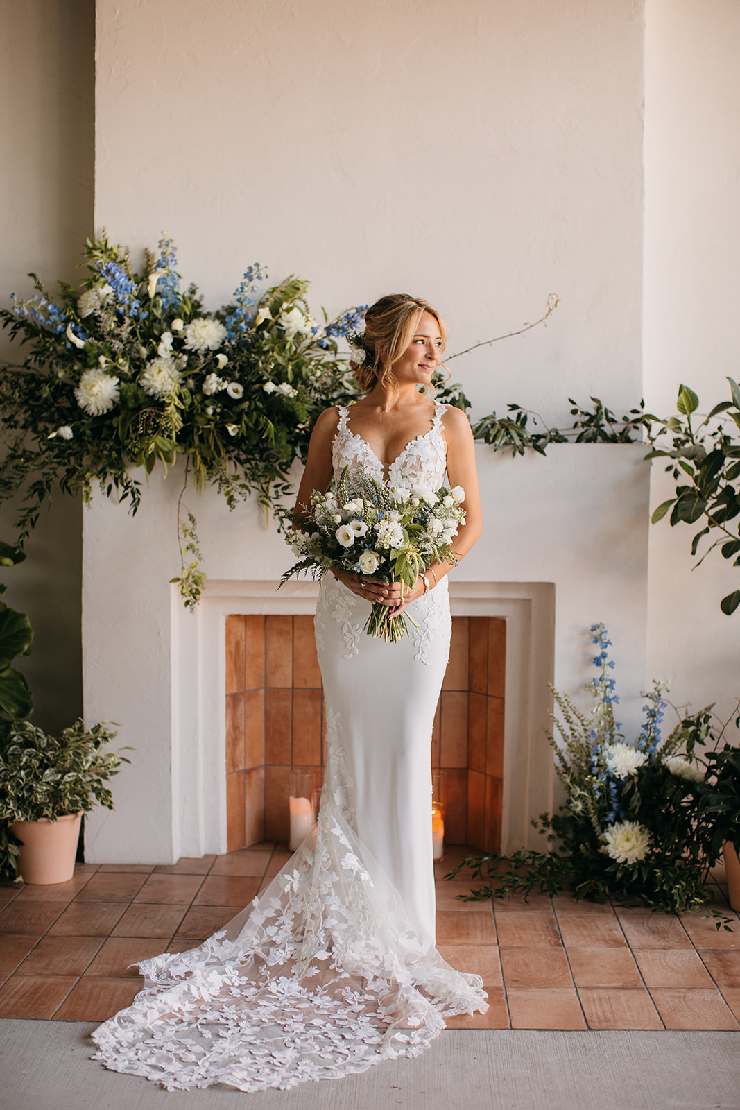 Bridal portrait at one of the top Chattanooga outdoor wedding venues. 