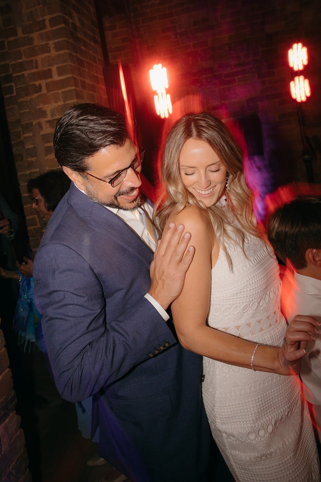 Couple dancing at Barnsley Gardens wedding.